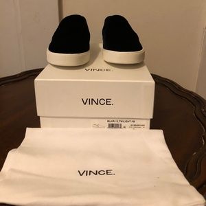 VINCE " BLAIR-12, TWILIGHT VELVET FASHION SNEAKERS